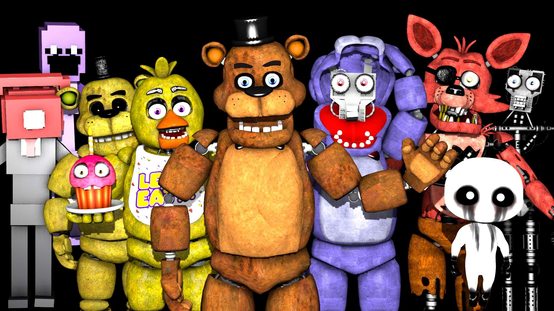 my first fnaf sfm poster | Five Nights At Freddy's Amino