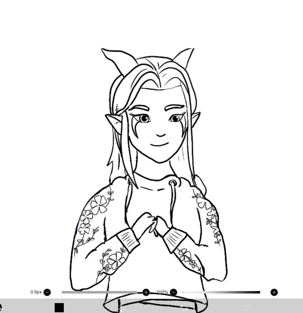 Rayla Fanart- flowers aesthetic | The Dragon Prince Amino Amino