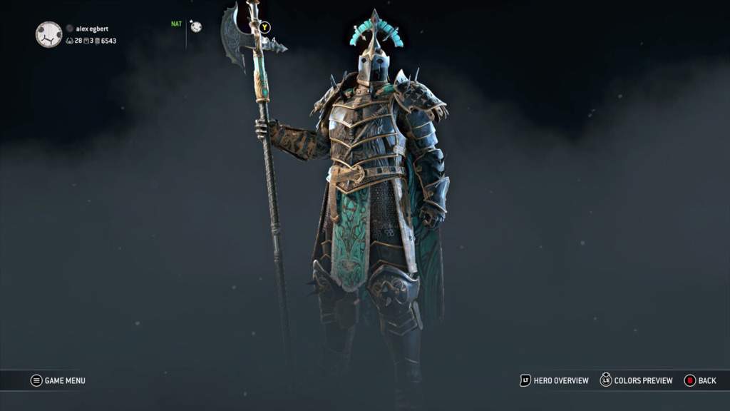 Here he is my rep 16 lawbringer | For Honor Amino