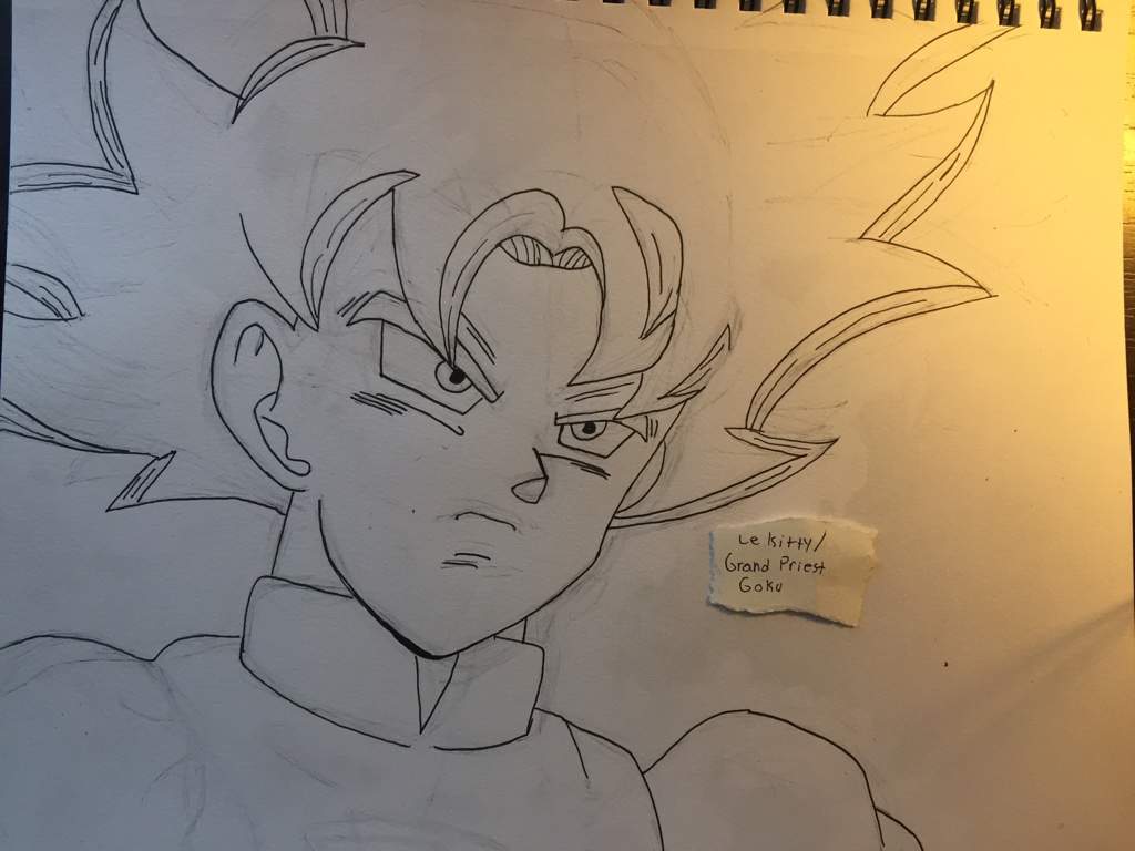 Grand Priest Goku Drawing | Dragon Ball Super Official™ Amino Grand Priest Goku Drawing | Dragon Ball Super Official™ Amino