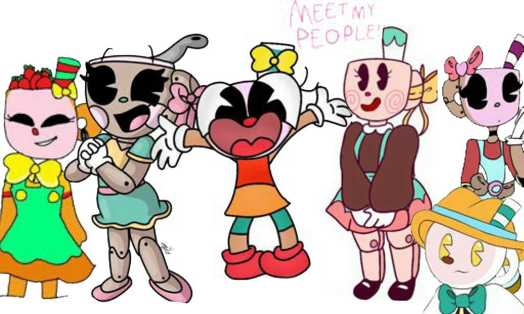 Doughy Doll Kids (Collab) | Cuphead Official™ Amino