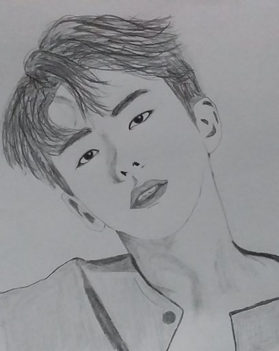 Wonho #sketch #drawing #wonho | MONBEBE Amino