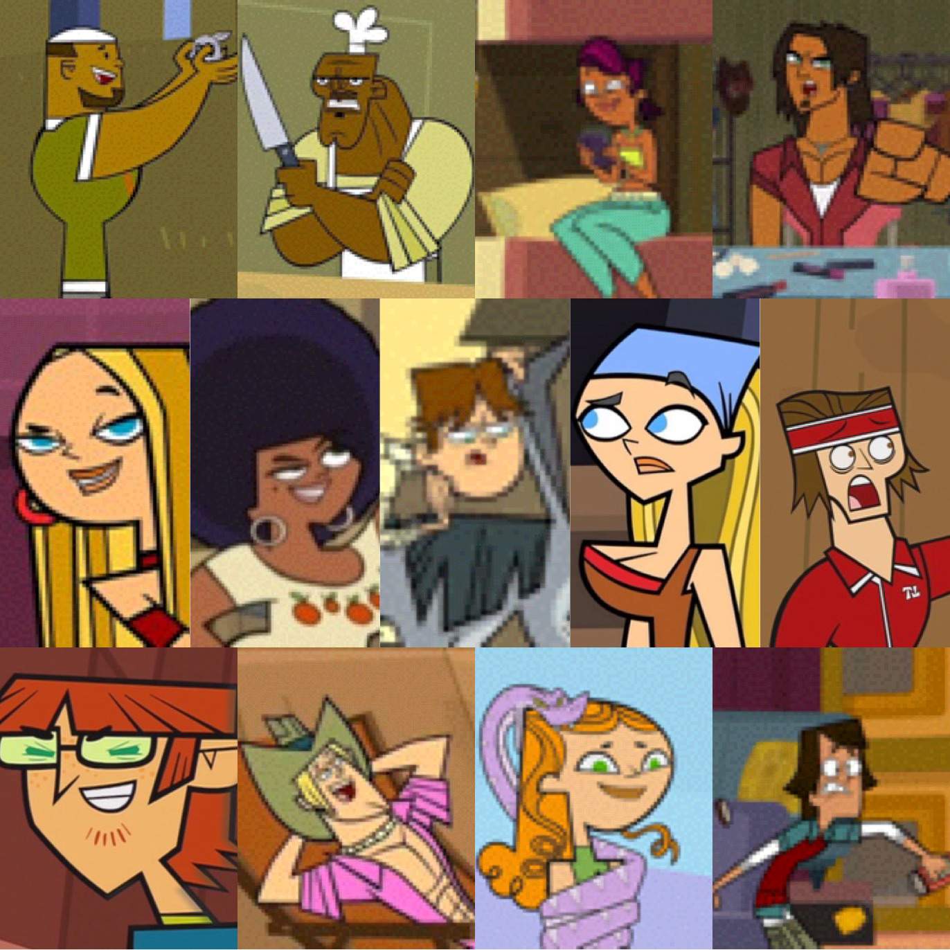 Tournament 1 Round 7 Final 3 The Best Total Drama Original Character ...