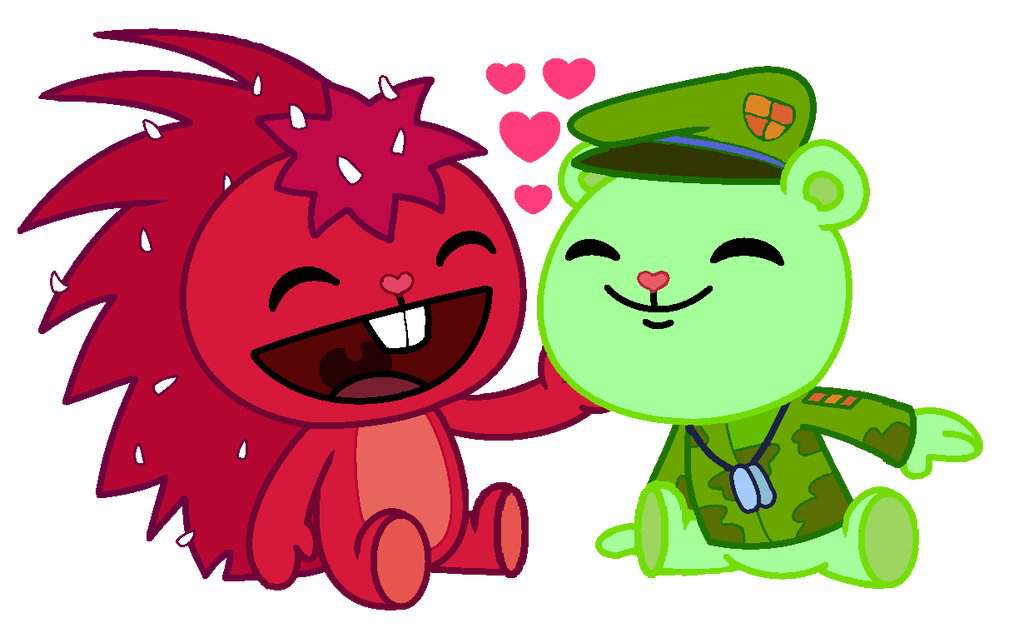 💚 Flippy X Flaky 💖 Wiki •happytreefriends Español• Amino