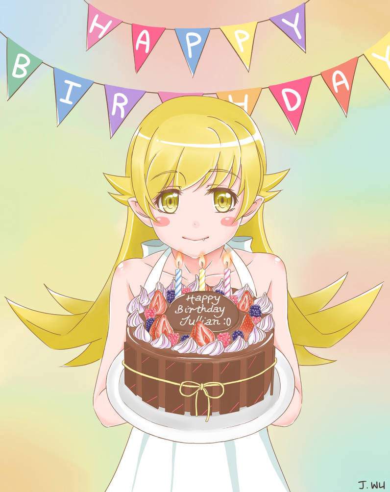 Joyeux Anniversaire Monogatari Amino