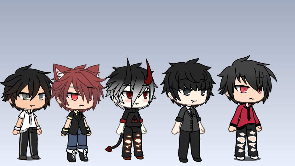 Gacha Life Outfits And Hairstyles For Boys