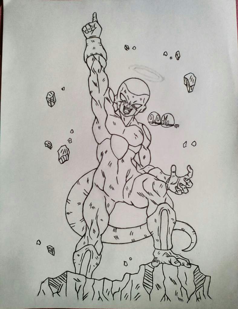 Drawing Frieza Death Ball Dragonballz Amino