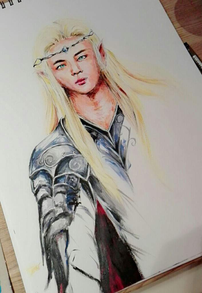 Jin as Elf Fanart | ARMY's Amino