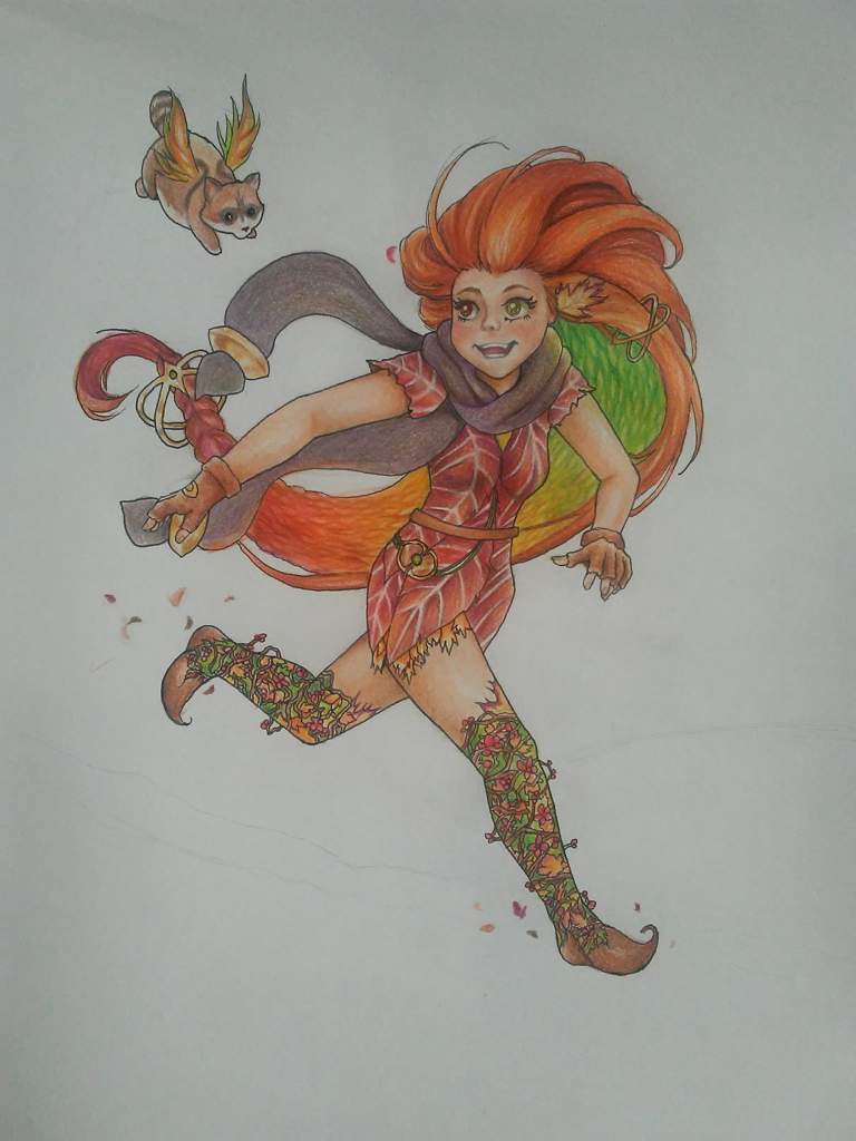 Autumn Elf Zoe (art race) | League Of Legends Official Amino