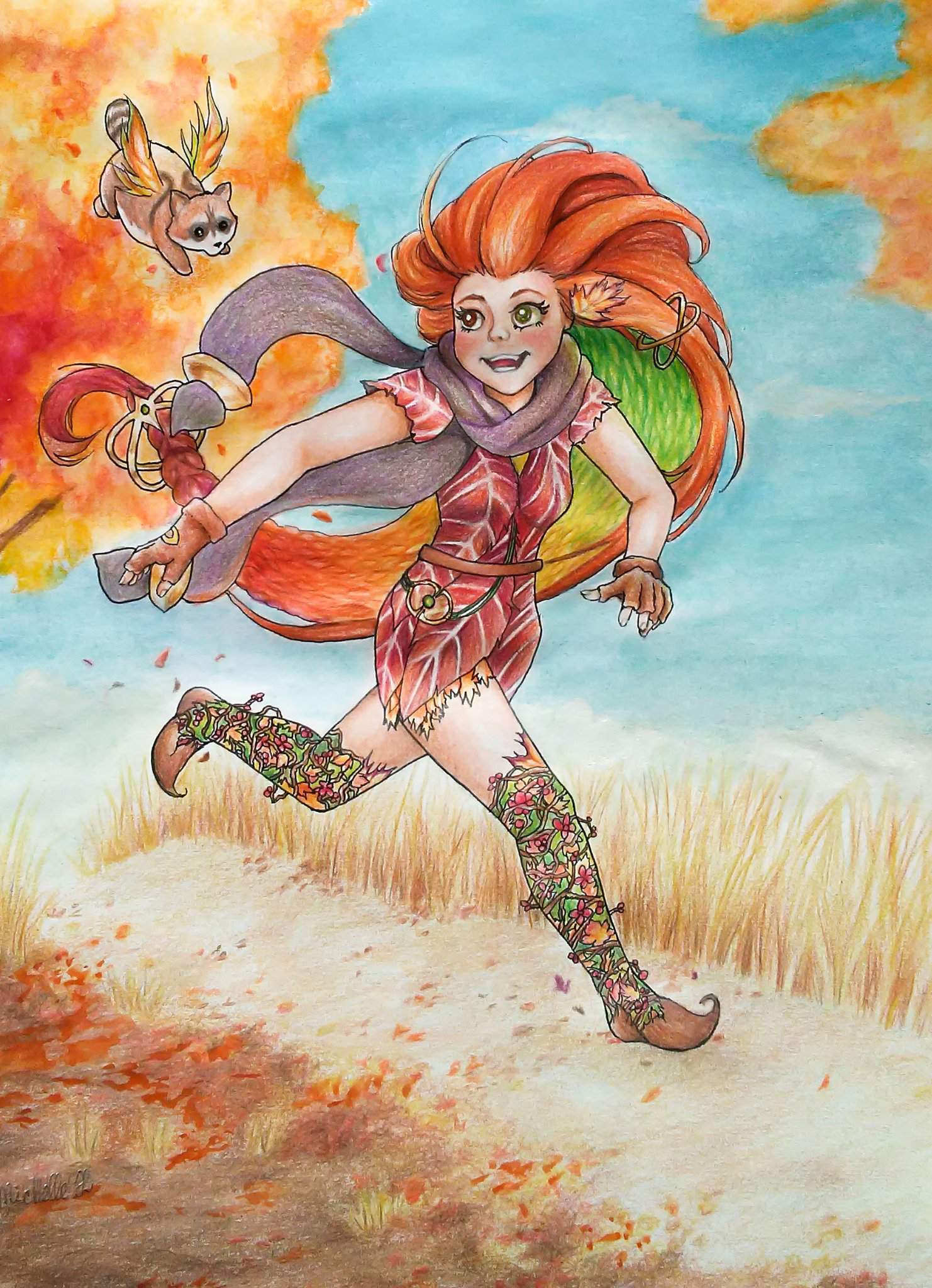 Autumn Elf Zoe (art race) | League Of Legends Official Amino