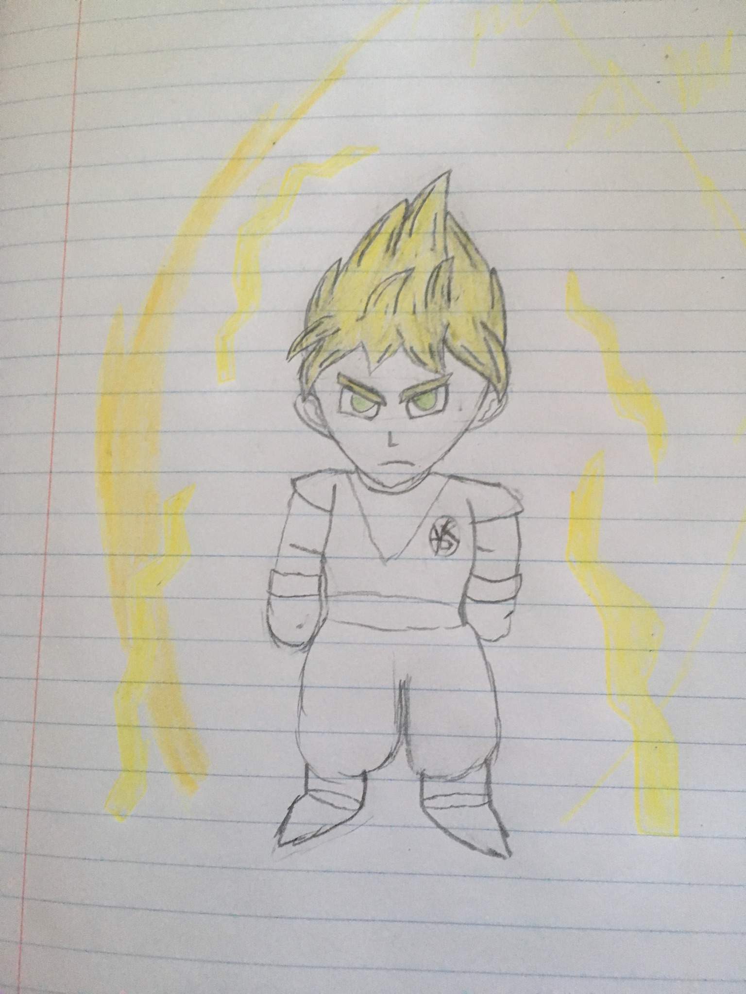 Chibi ssj2 goku | DragonBallZ Amino