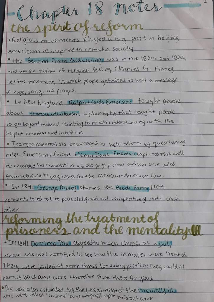 history notes | Studying Amino Amino