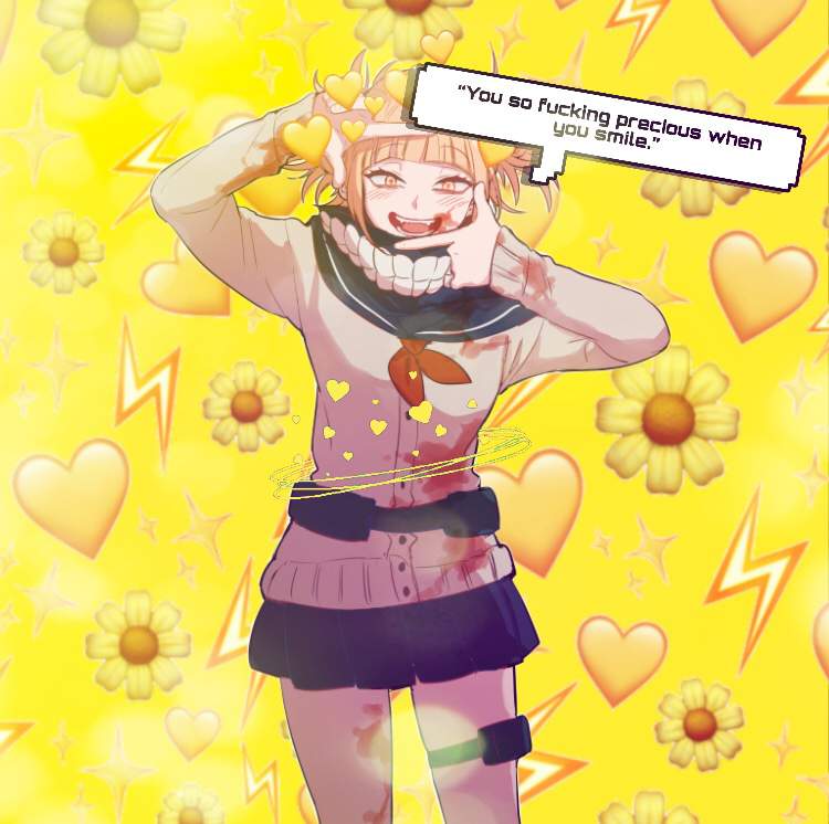 Yellow Smile (Toga Edit) | My Hero Academia Amino