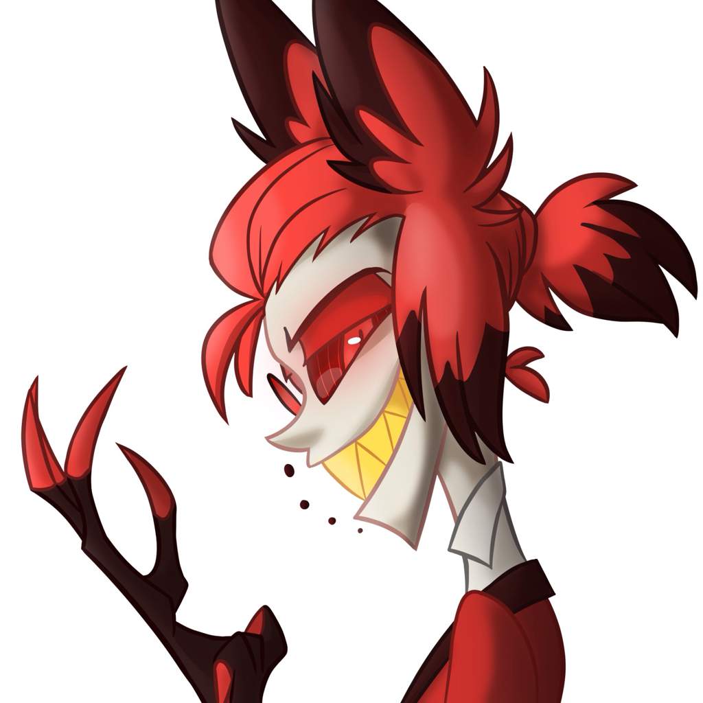 Alastor Ponytail Reline and Color | Hazbin Hotel (official) Amino