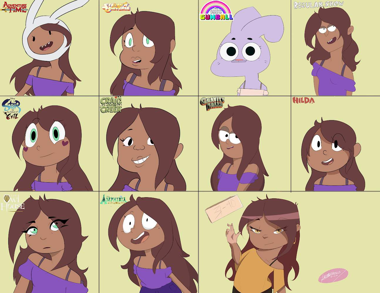 100 Art Styles Challenge: Part 4 | Animation Art + MAP Amino