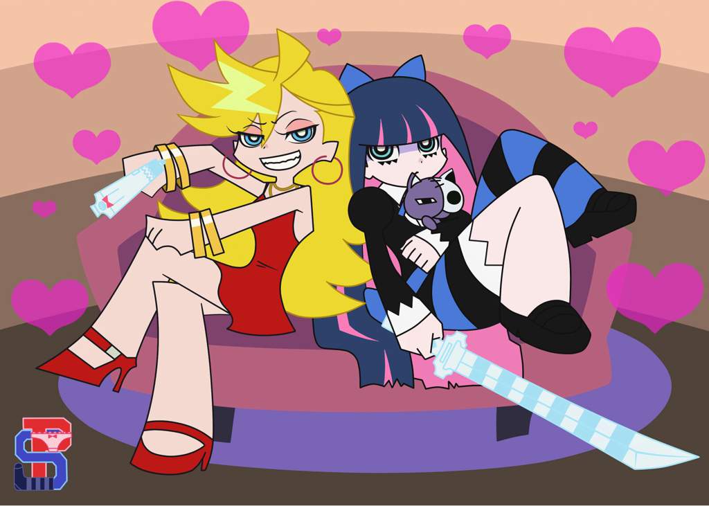 Panty and stocking anime style