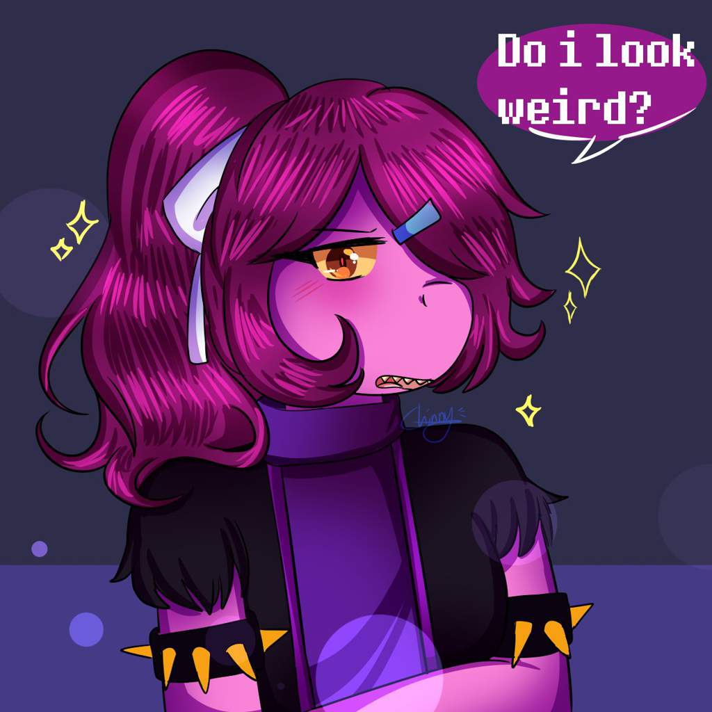 [Comic] Susie's Hair | Deltarune. Amino