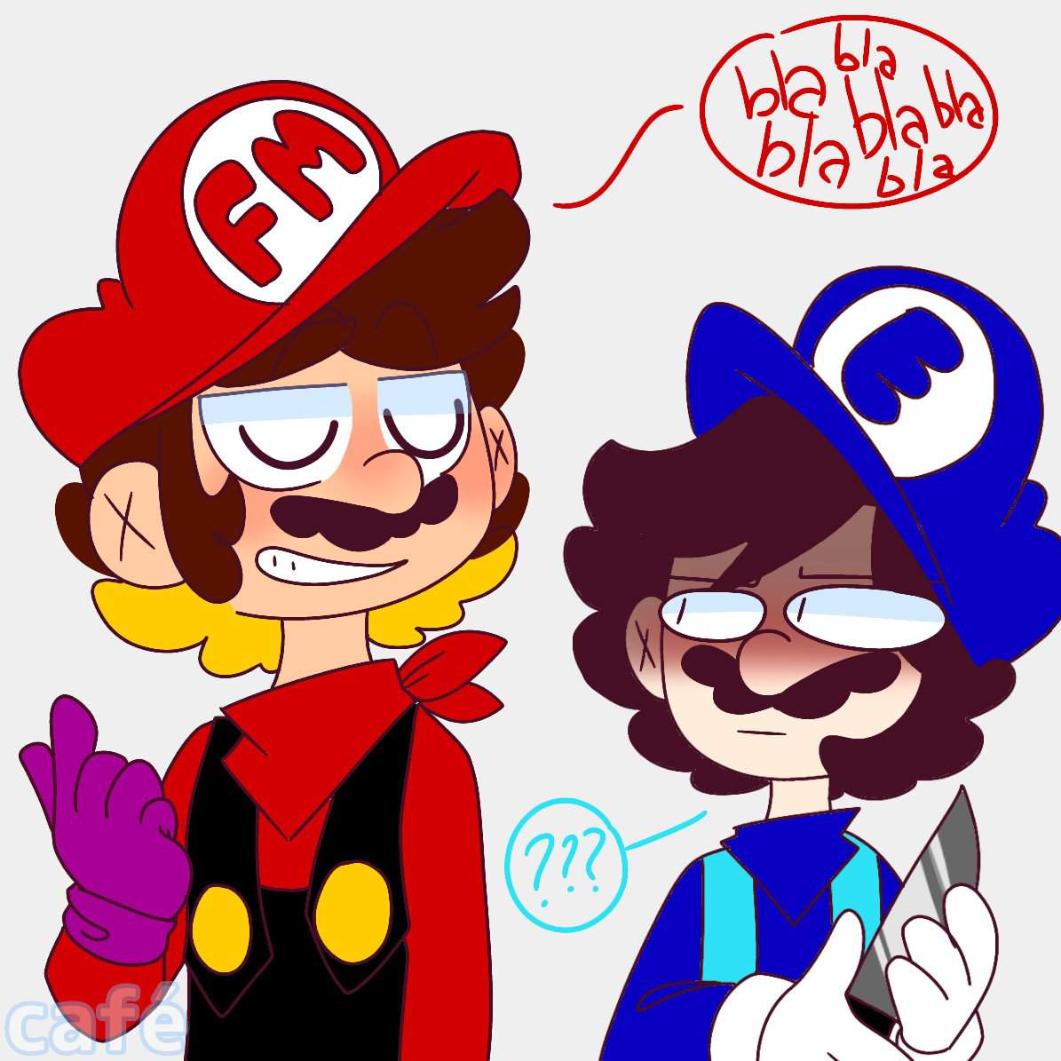 Red, blue, and here comes the purple guy ! | SMG4 Amino