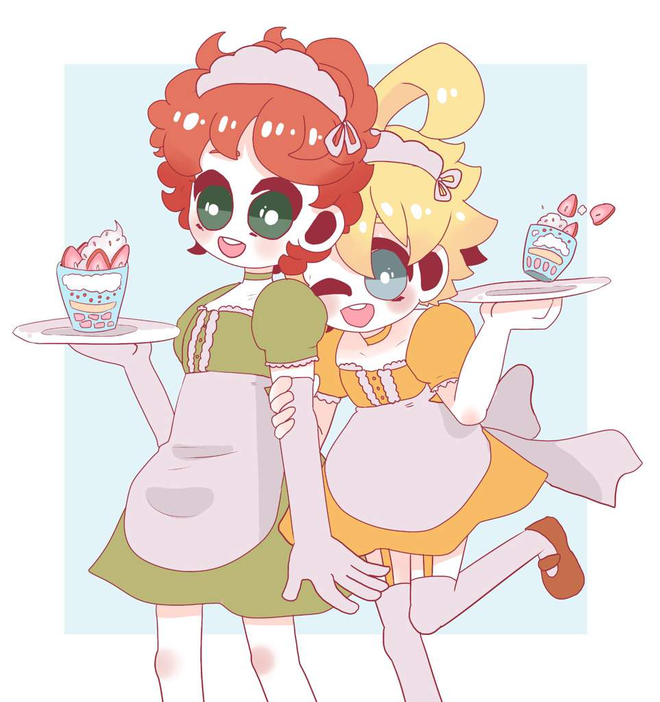 Kylenny Maids [Mo art trade] [TYSM FOR THE FEATURE!!!! 😻😻😻😻] | South ...