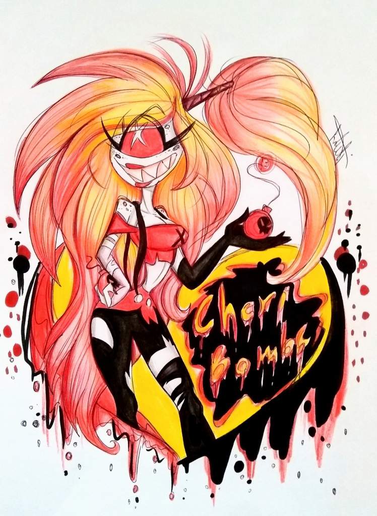 Cherri Bombs 🗡(fan Art)🗡 | Hazbin Hotel (official) Amino