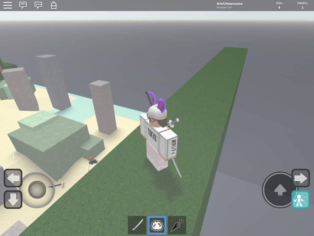 Game Reviews Be A Parkour Ninja Roblox Amino - this is the most powerful weapon roblox be a parkour ninja