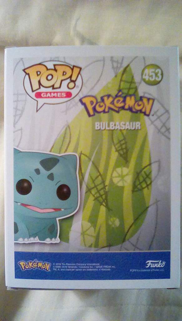 pop vinyl bulbasaur