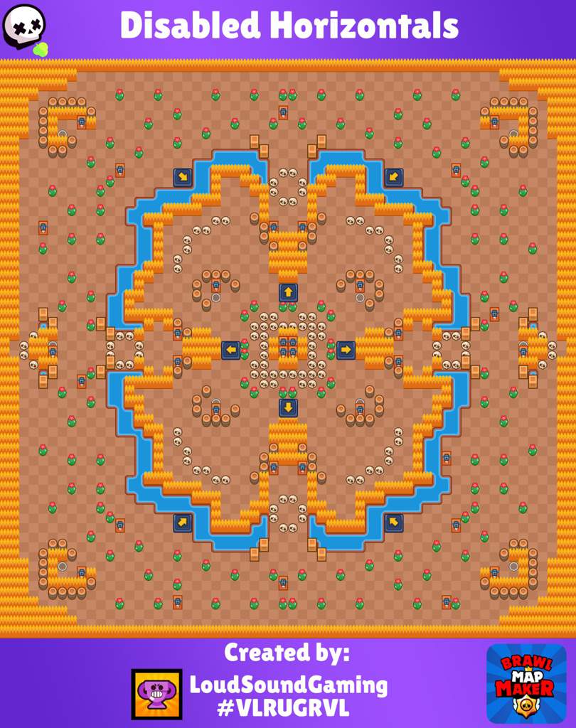 My First Showdown Map Hope You Like It Brawl Stars Amino