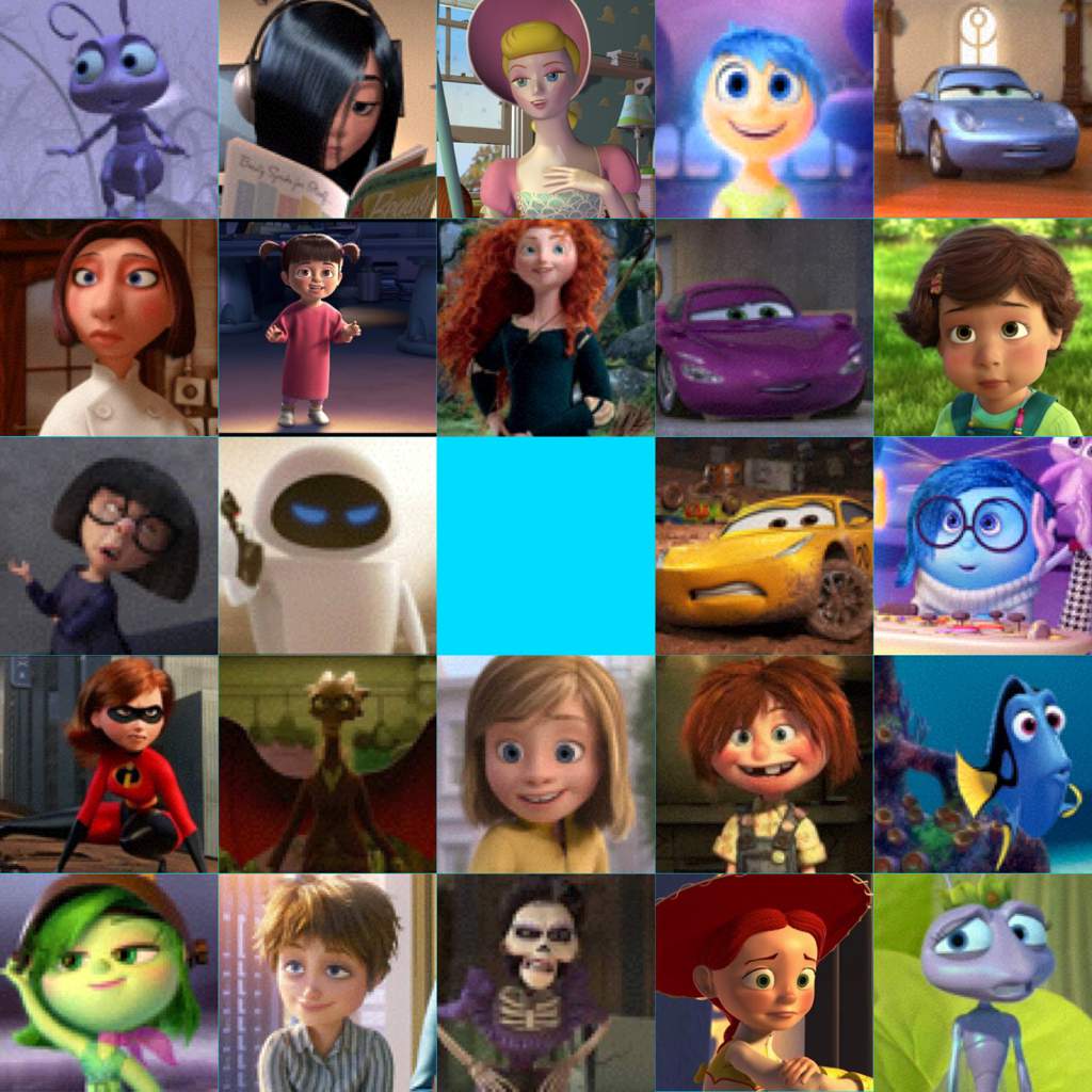 Tournament 5 Round 2 Merge The Best Pixar Female Pixar Amino