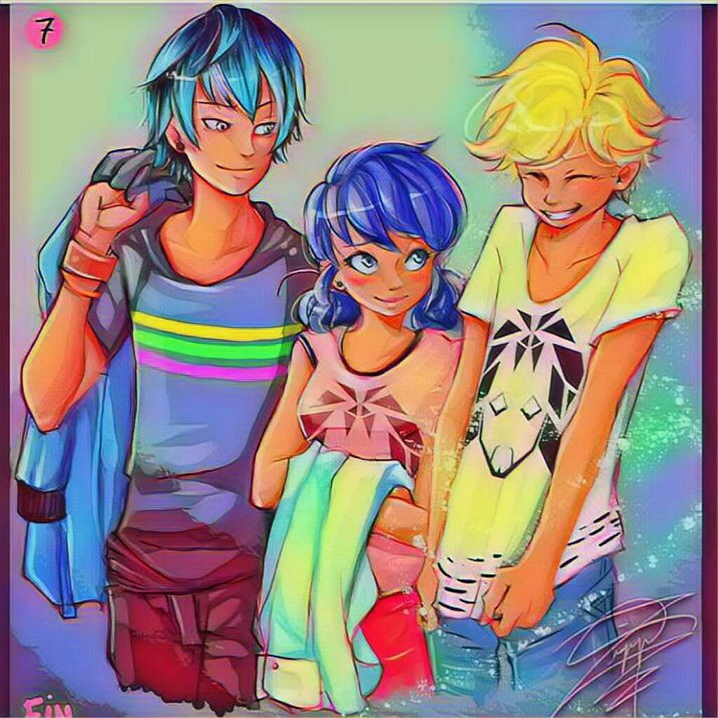 LUKAS ADRIEN Y MARINETTE | •Miraculous Ladybug Español• Amino