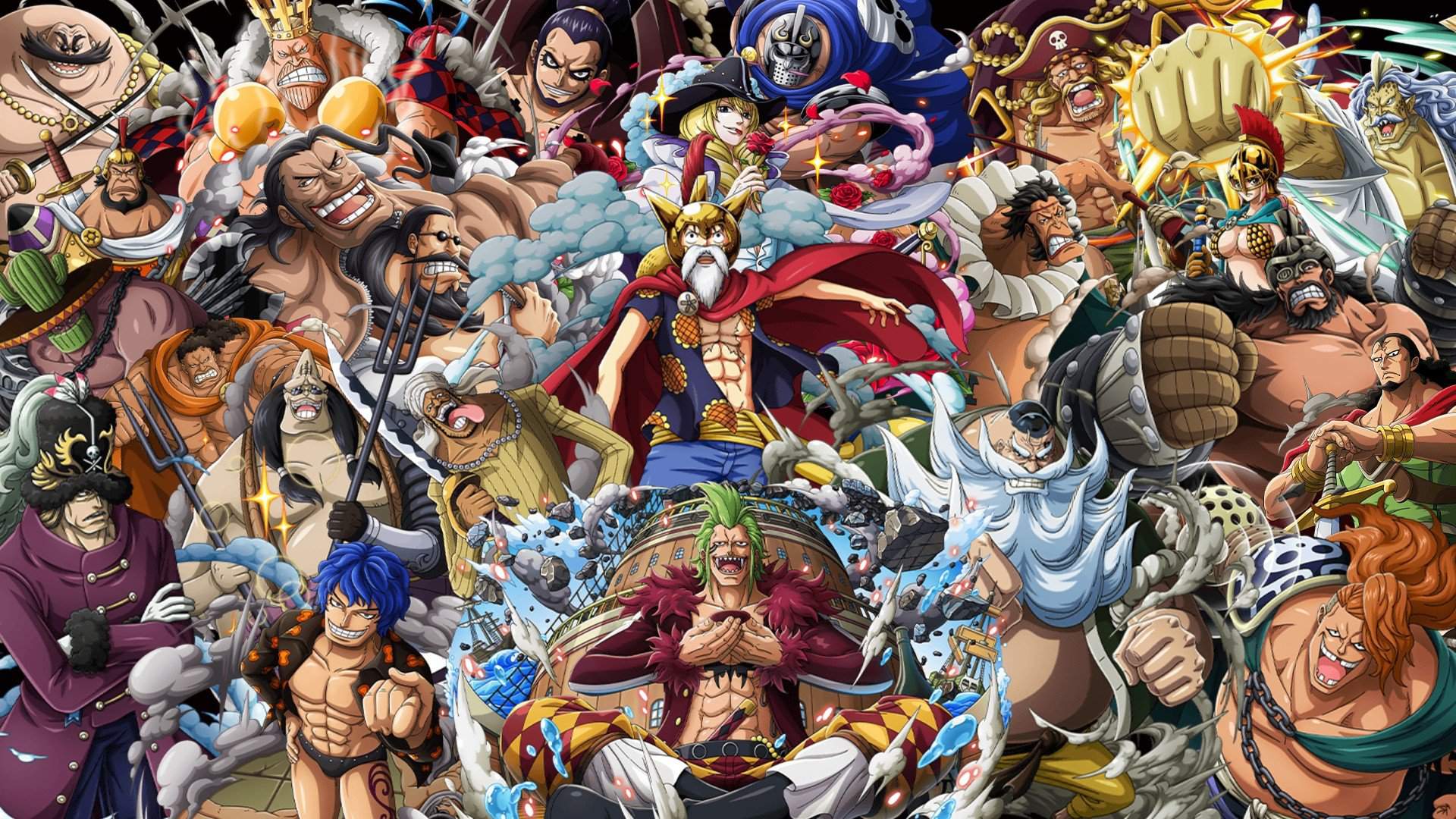 Les personnages du Colisée | One Piece [FR] Amino