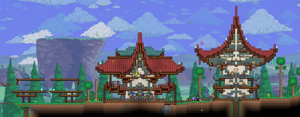 ming dynasty style houses | Terraria Amino Amino