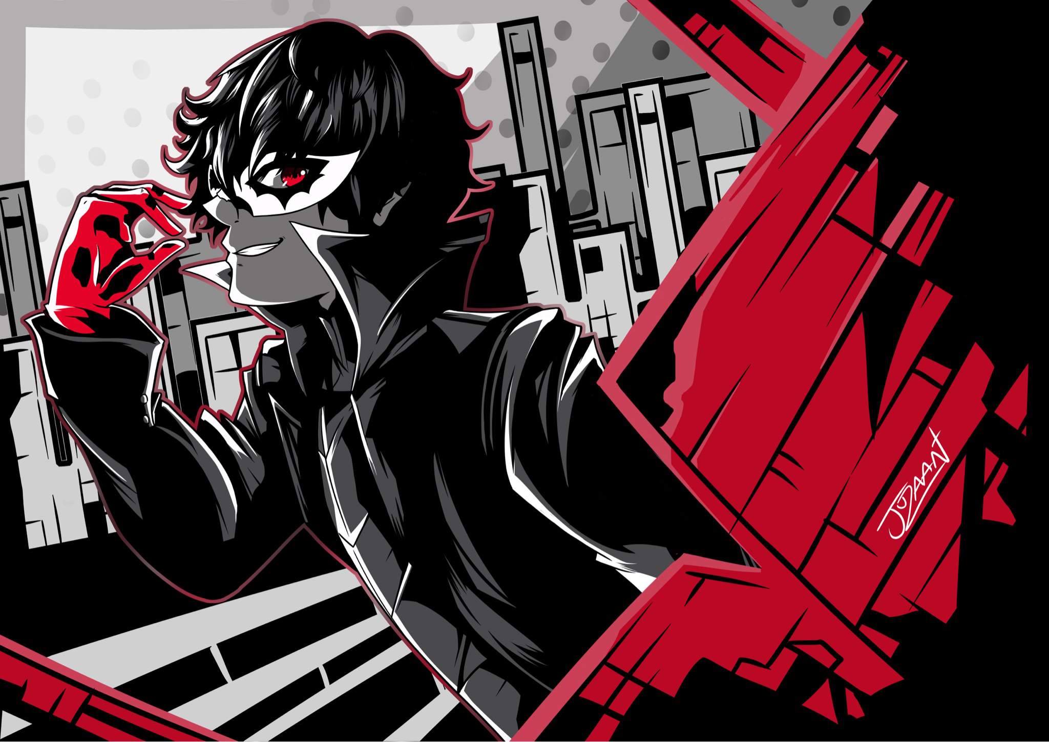 Persona 5 Drawing | Drawing Amino