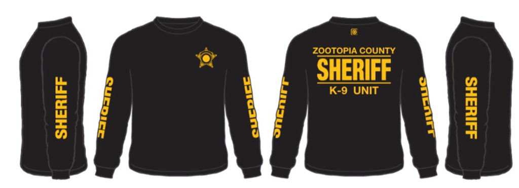 Zootopia Sheriff Shirt Design | Zootopia Amino Amino