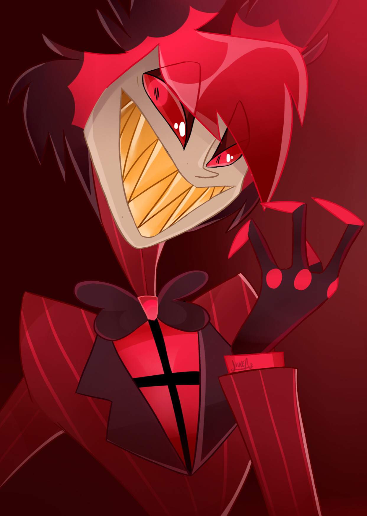 Alastor | Fan art | Hazbin Hotel (official) Amino