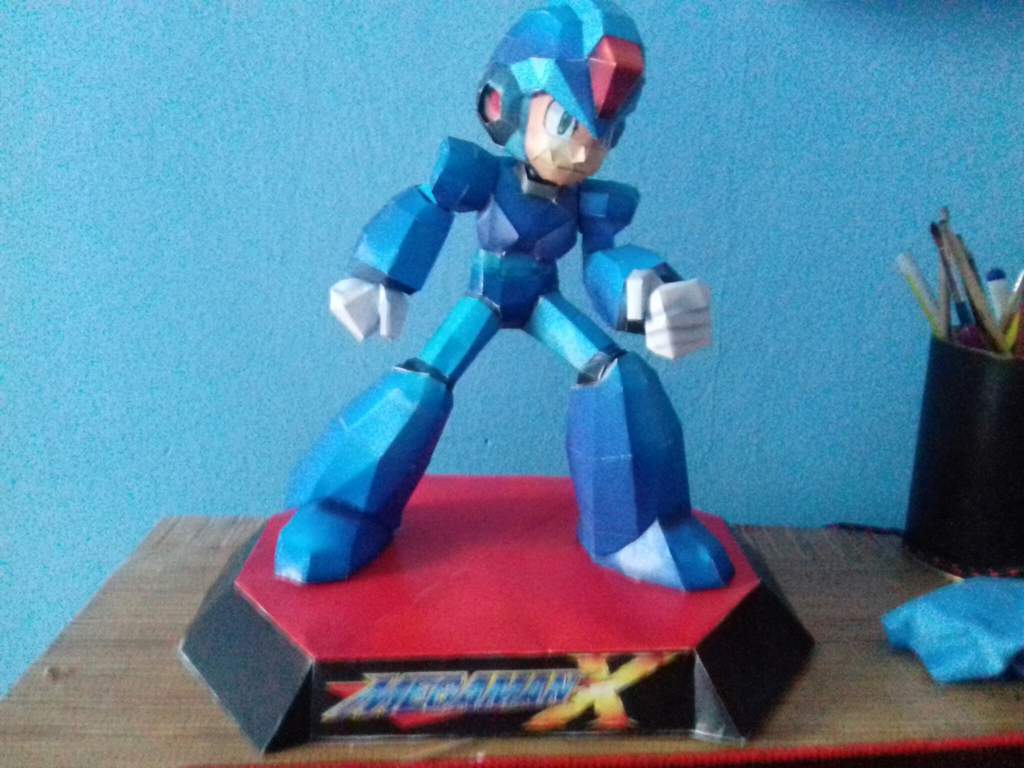 Mega Man X Papercraft Megaman Amino 5694