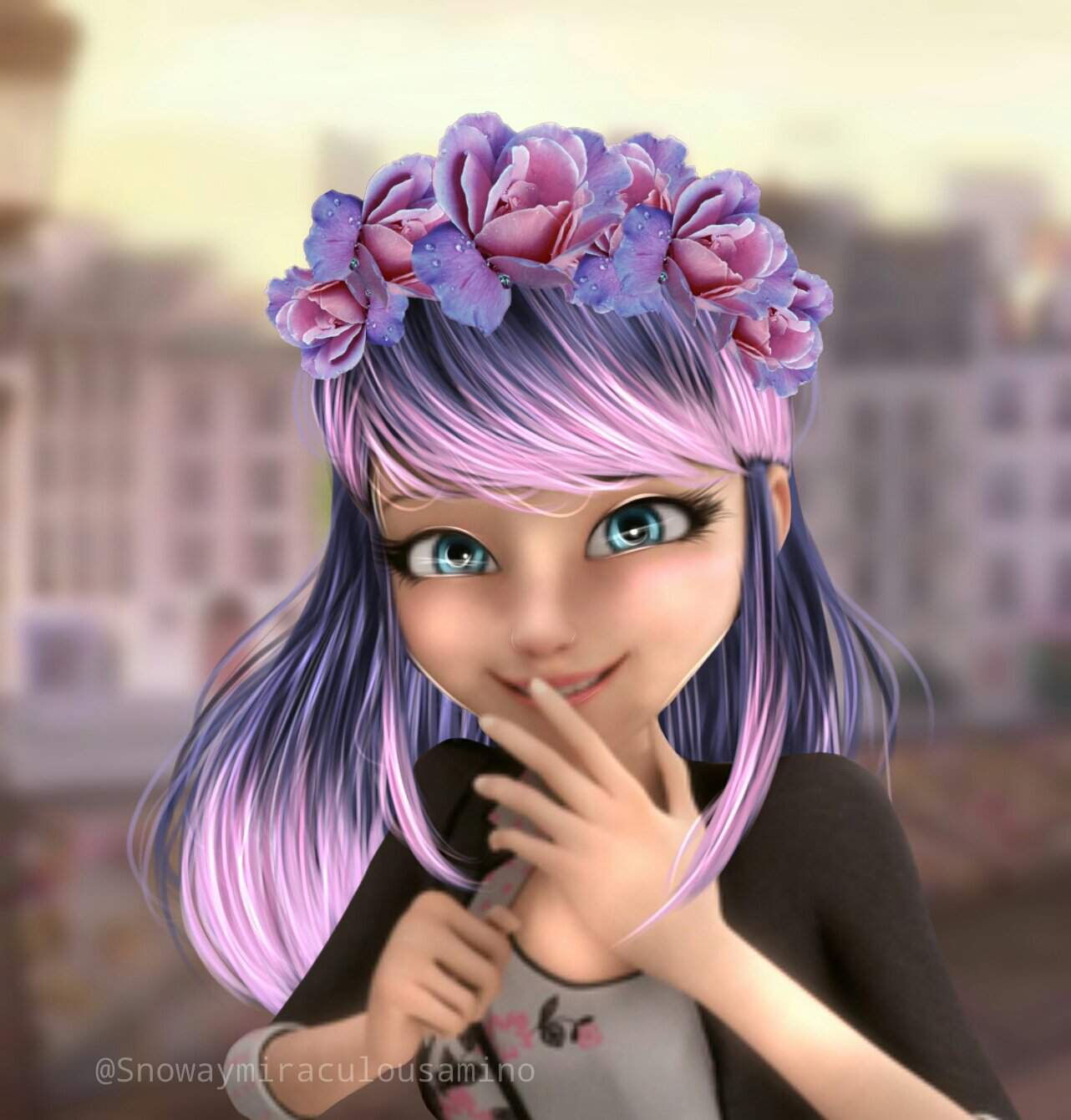 Pink haired marinette~ | Miraculous Amino