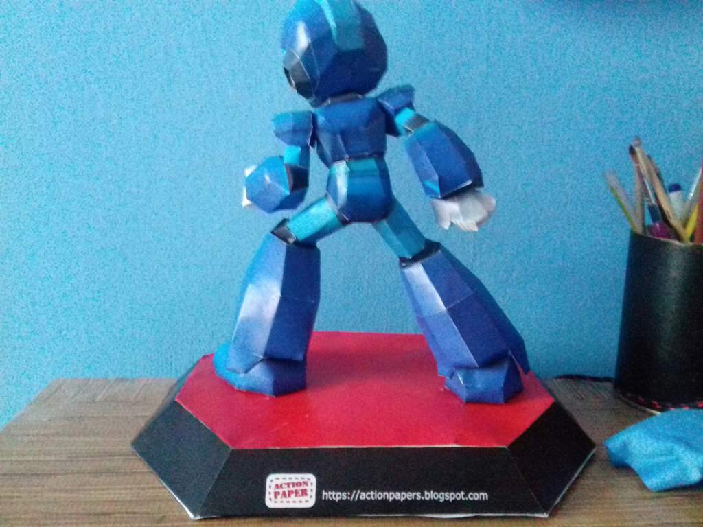 Mega man X papercraft | MegaMan Amino