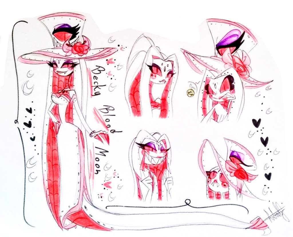 Mrs. Blood Moon | Wiki | Hazbin Hotel (official) Amino