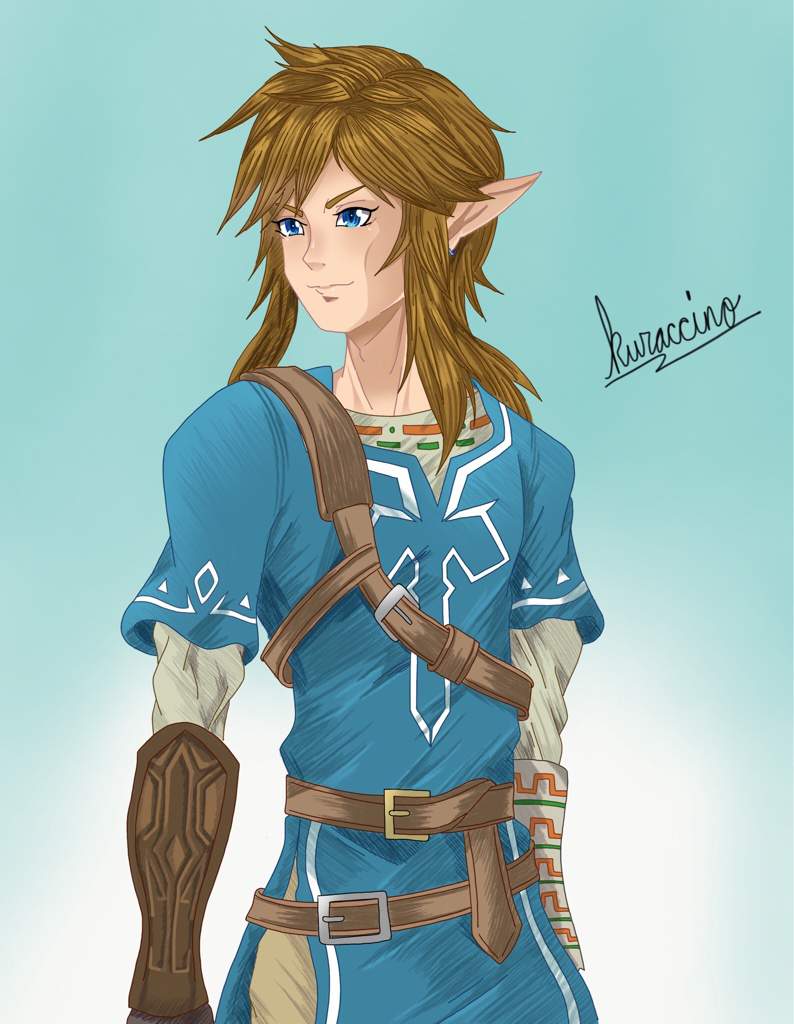 Breath of the Wild Link drawing | DeviantART/Artists Amino