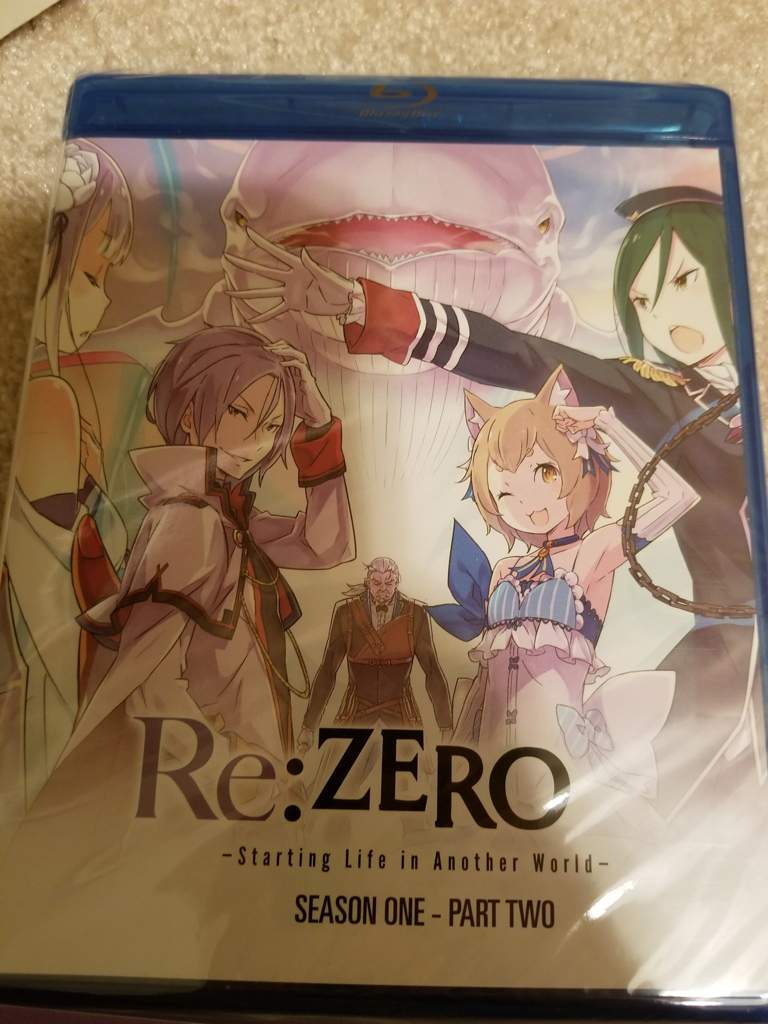 Re Zero Season 1 Part 2 On Disc Re ゼロ Amino