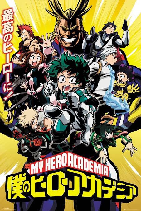 BNHA season 1 poster | My Hero Academia Amino