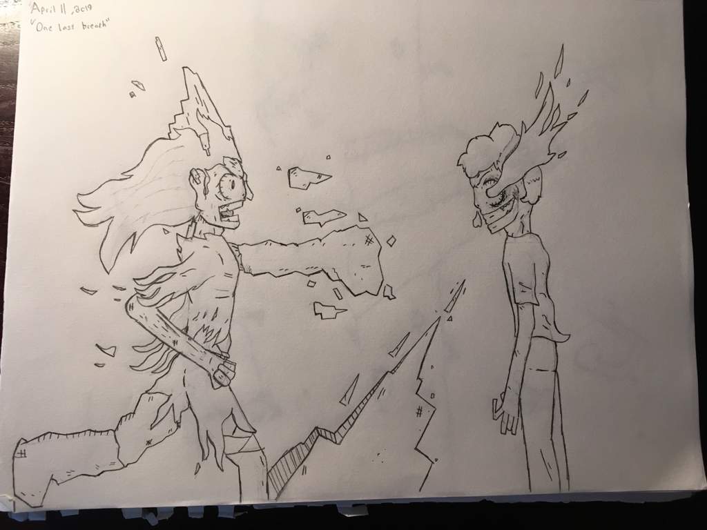 Epic Fight scene | Beginner Artist Amino