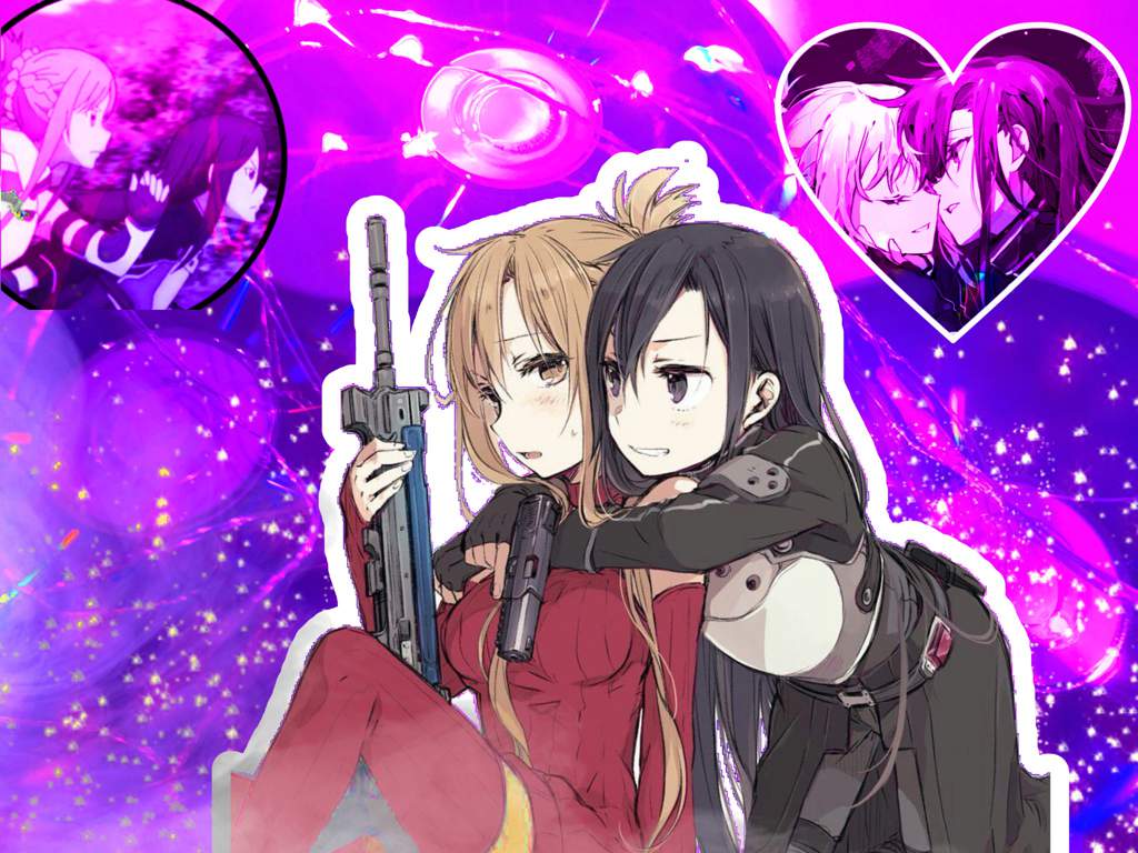 Kirito And Asuna Edit Ggo Sao Swordartonlineamino Amino