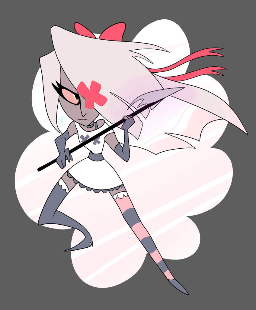 *aggressively holds spear* | Hazbin Hotel (official) Amino