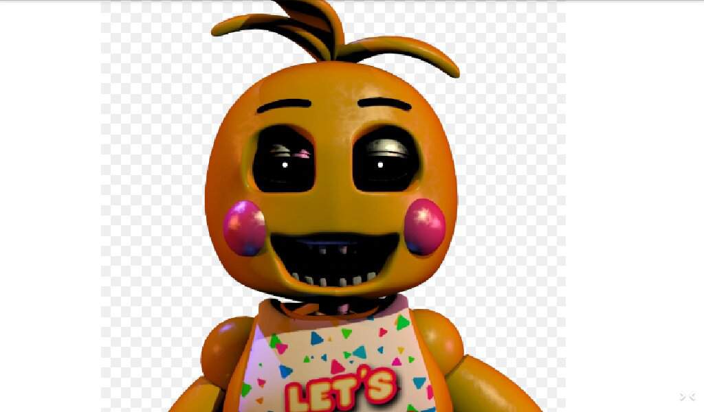 toy chica beak