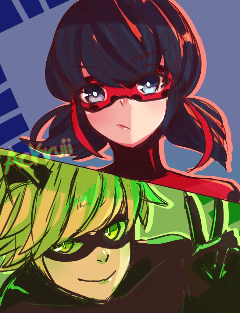 Ladybug Chat Noir Fan Art Miraculous Amino