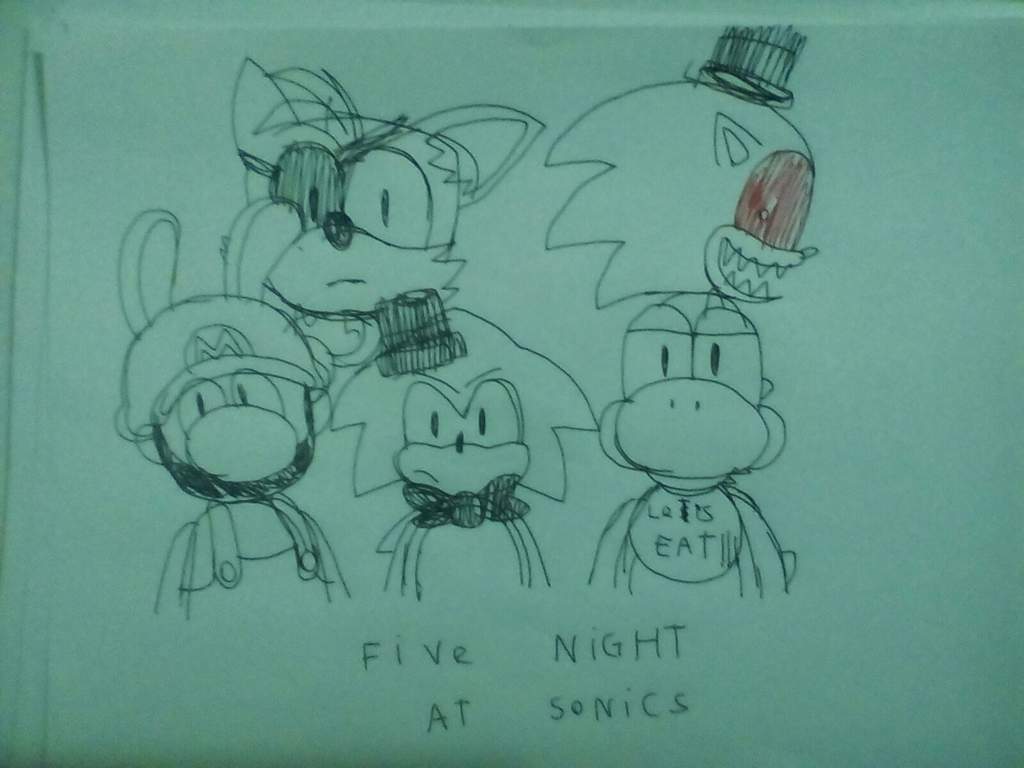 five nights at sonics rouge