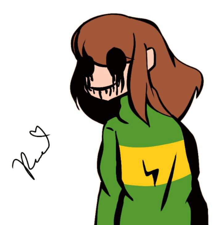 My new chara art | Undertale Amino