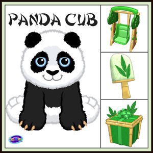 webkinz panda cub