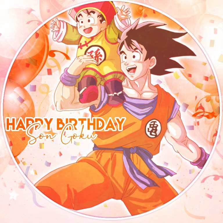 Happy Birthday Goku Dragonballz Amino